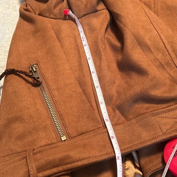 Ellison L Faux Suede Jacket - Picture 13 of 15